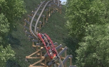 Cel mai rapid roller-coaster de lemn din lume 1
